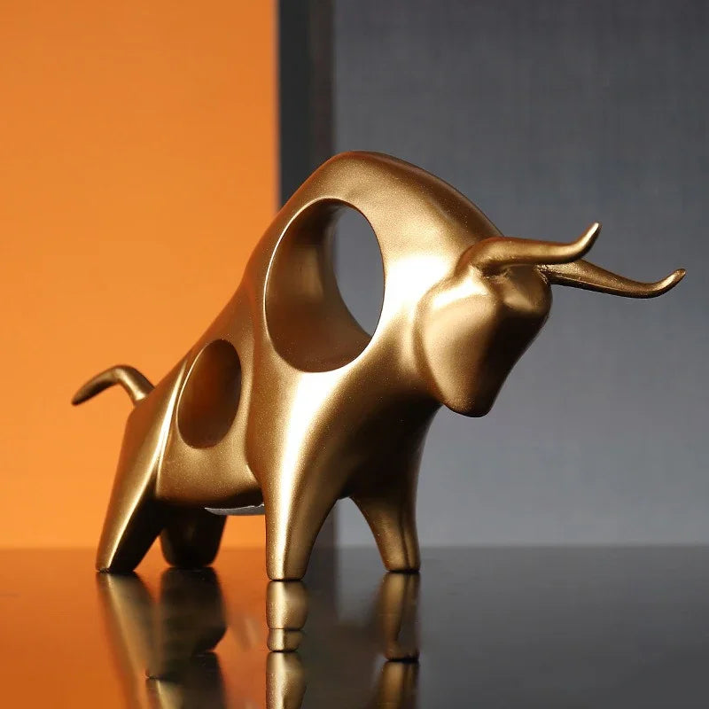 Creative Cow Ornament for office Table