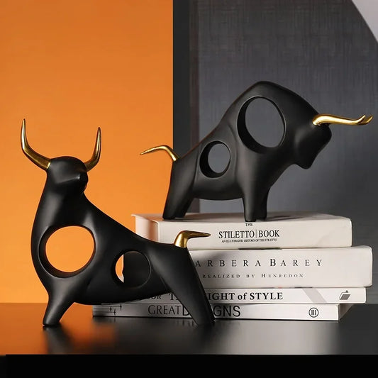 Creative Cow Ornament for office Table