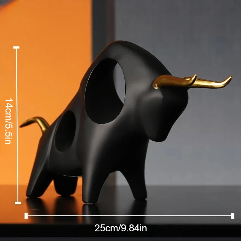 Creative Cow Ornament for office Table