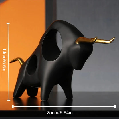 Creative Cow Ornament for office Table