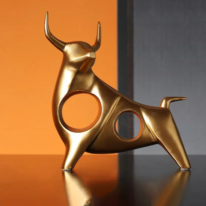 Creative Cow Ornament for office Table