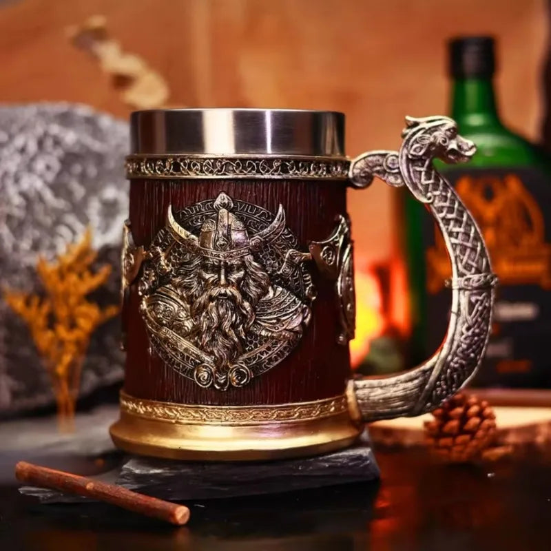 Stainless Steel Viking Coffee Cup