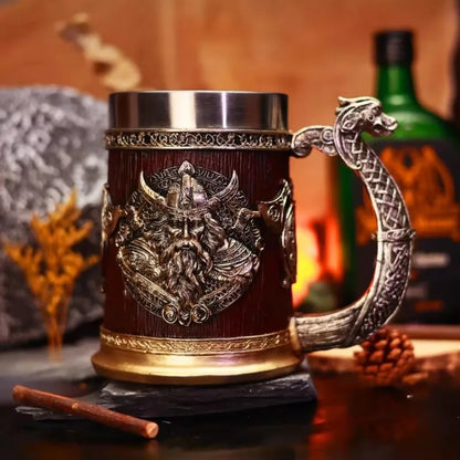 Stainless Steel Viking Coffee Cup
