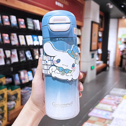 Insulated Water Bottle with Straw 530ML