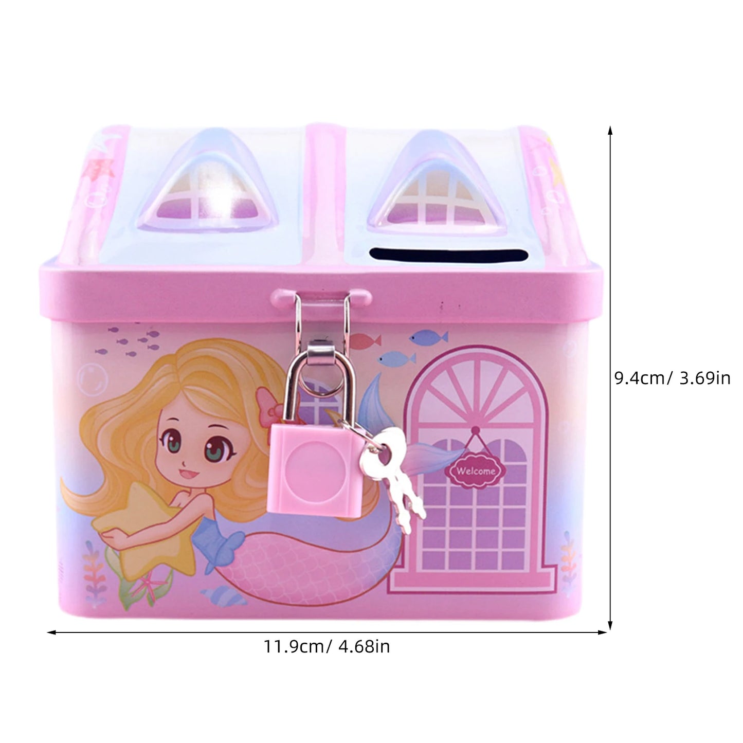 Mermaid Piggy Bank