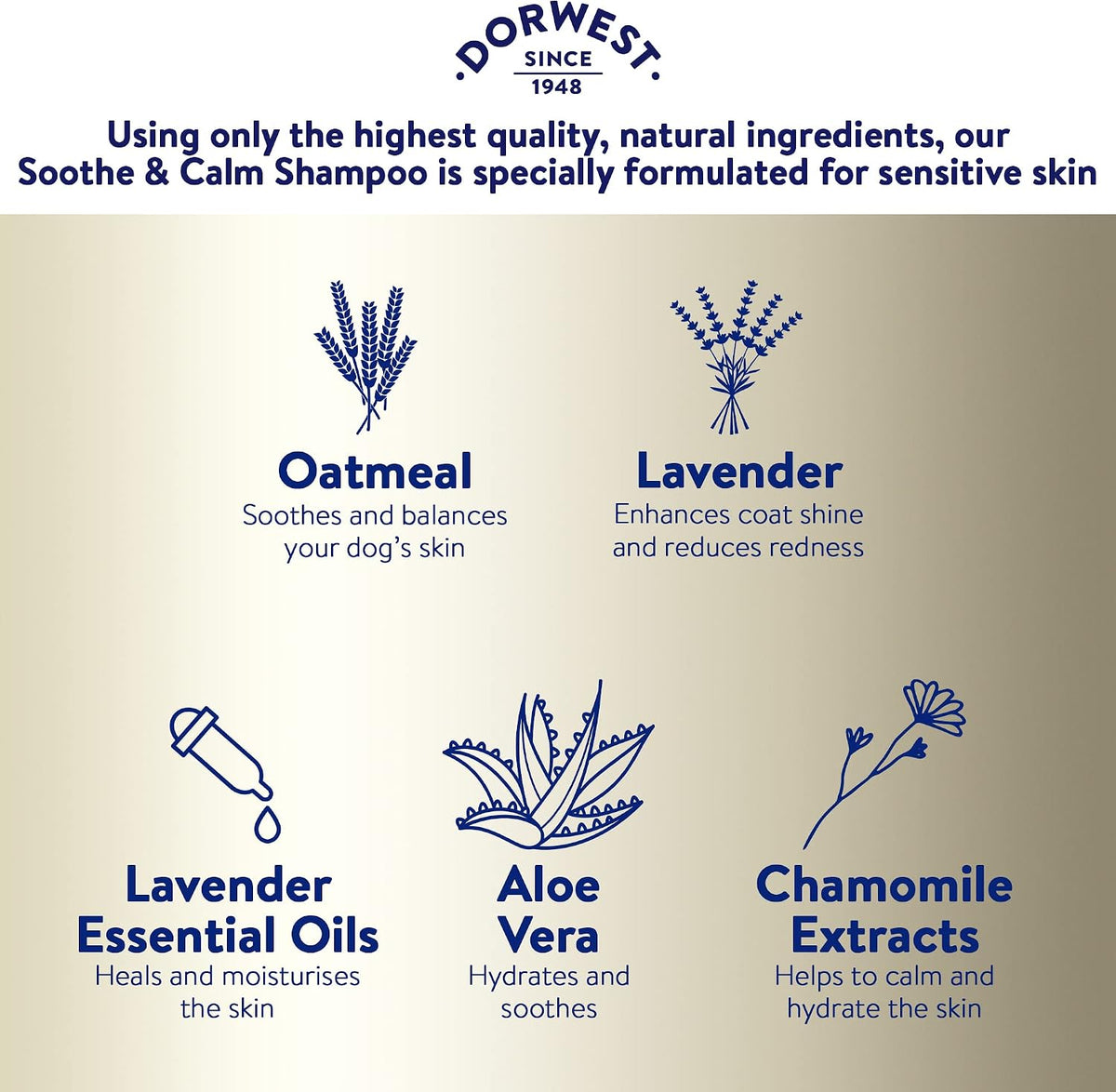 Dorwest Soothe and Calm Dog and Cat Shampoo 250Ml